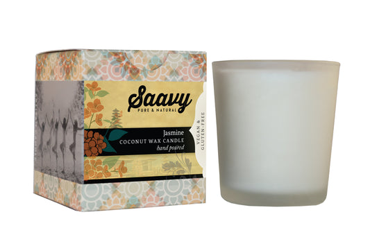 Natural Coconut Oil Candle - Jasmine