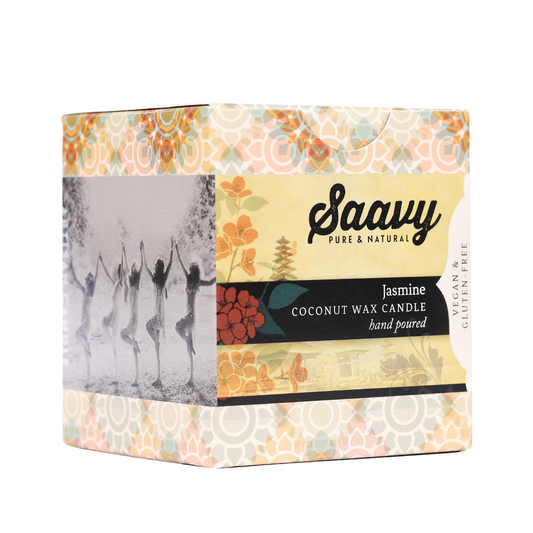 Natural Coconut Oil Candle - Jasmine