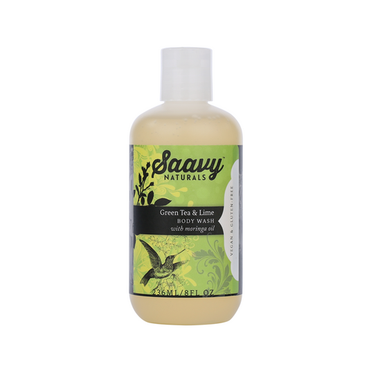 Natural and Organic Body Wash - Green Tea & Lime
