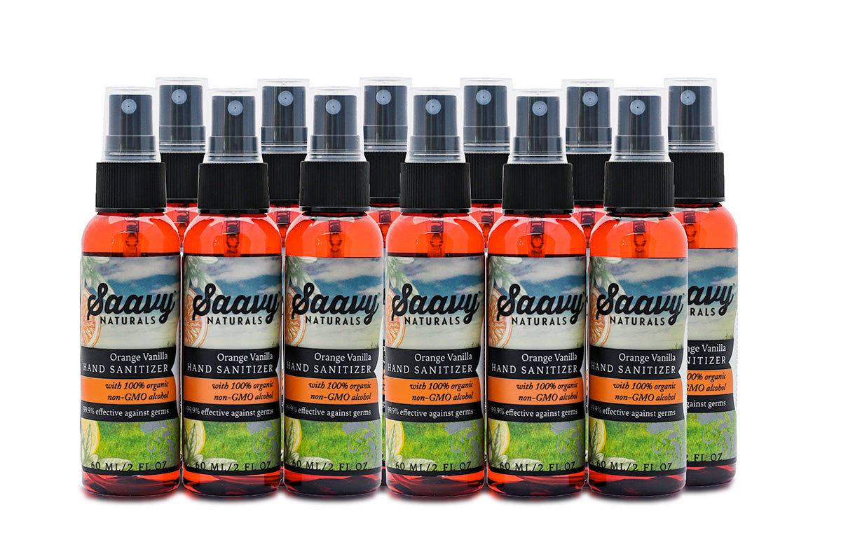 Orange Vanilla Hand Sanitizer 12-Pack