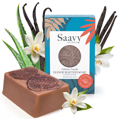 Tahitian Vanilla Handcrafted Soap - view 2