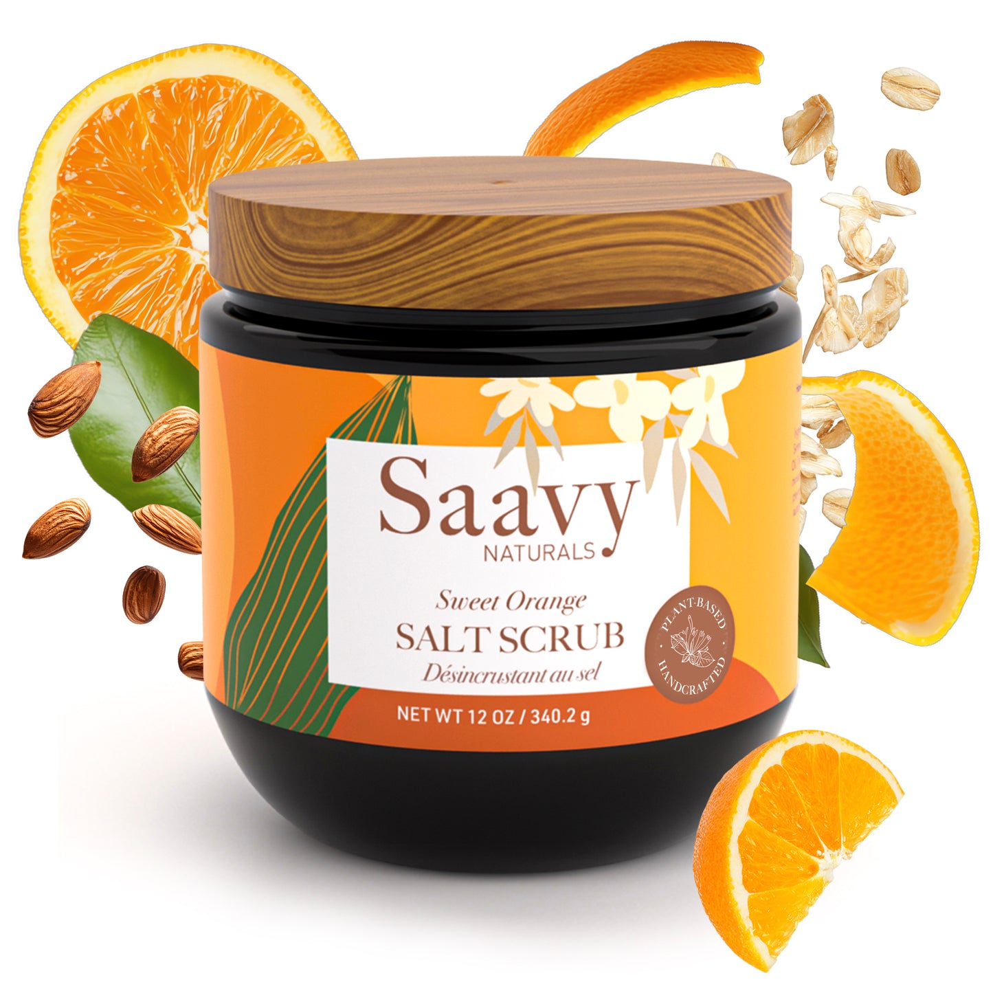 Sweet Orange Salt Scrub - view 2