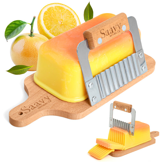 Yuzu & Meyer Lemon 1 lb Handcrafted Artisan Soap Loaf Gift Set