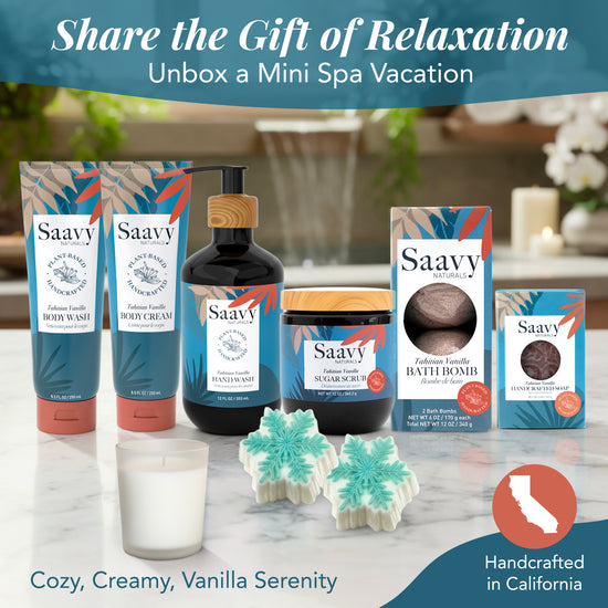Tahitian Vanilla Spa Gift Set