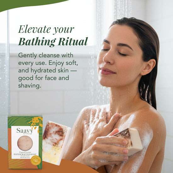 Tropical Coconut Handcrafted Soap