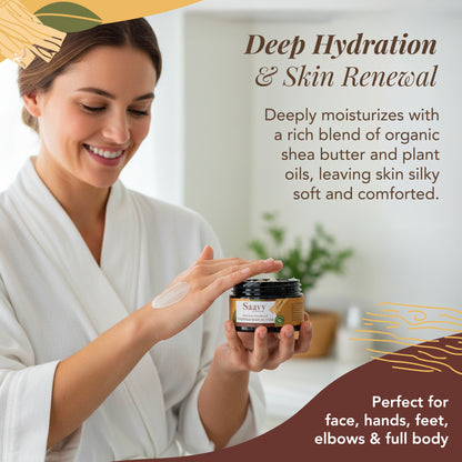 Palo Santo Sandalwood Whipped Body Butter - view 3