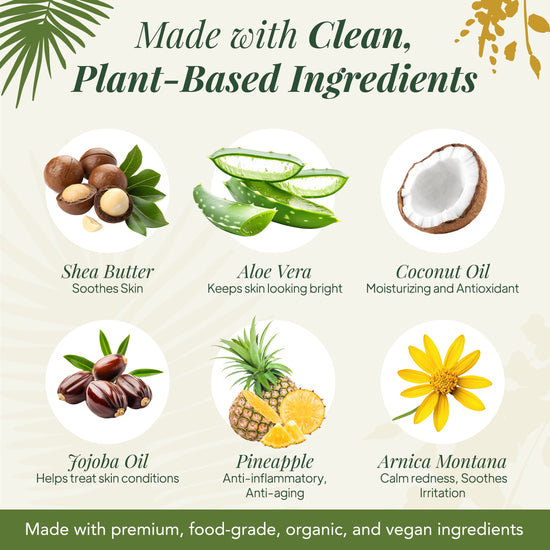 Whipped Body Butter - Tropical Coconut - 4 OZ