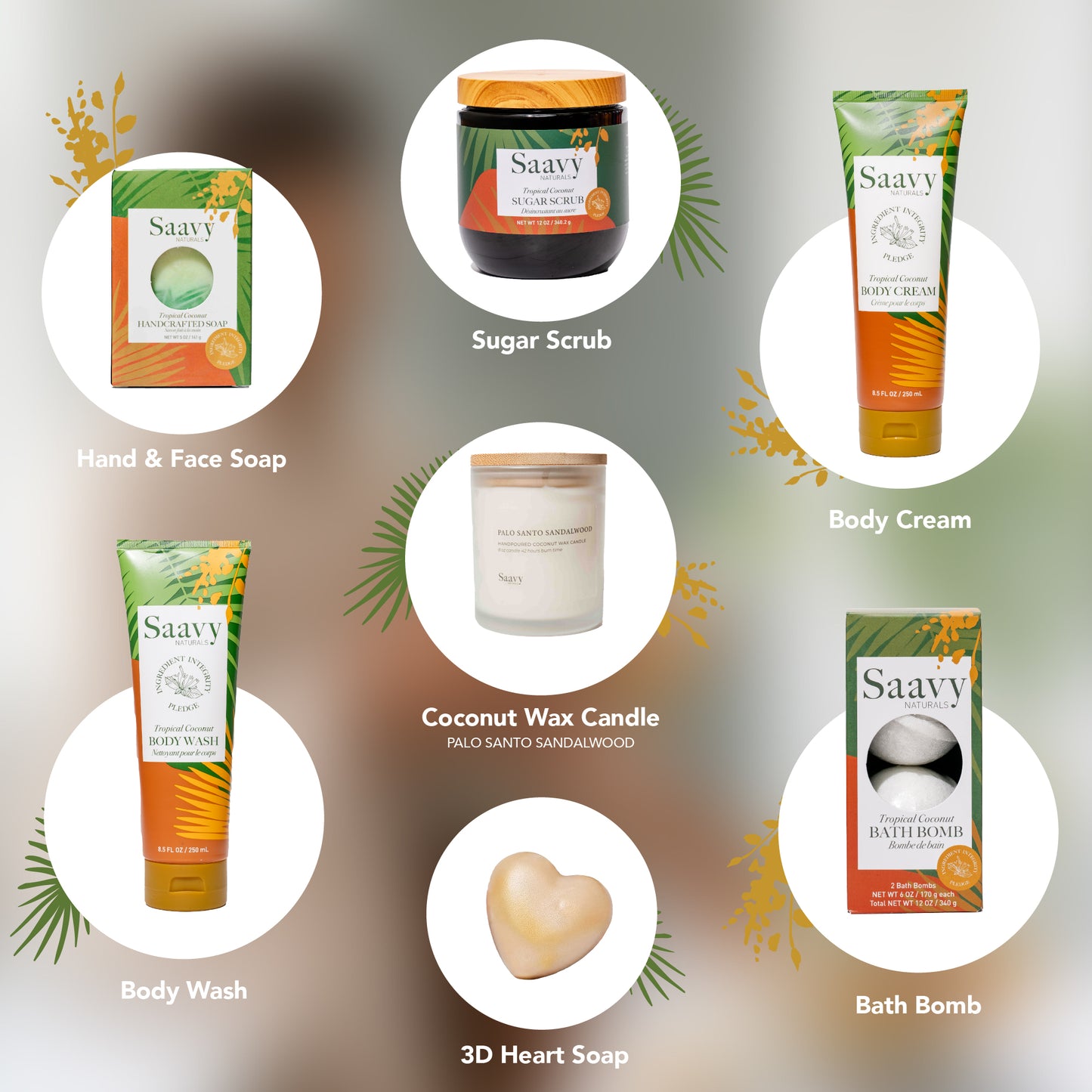 Tropical Coconut Mothers Day Spa Gift Set - view 3