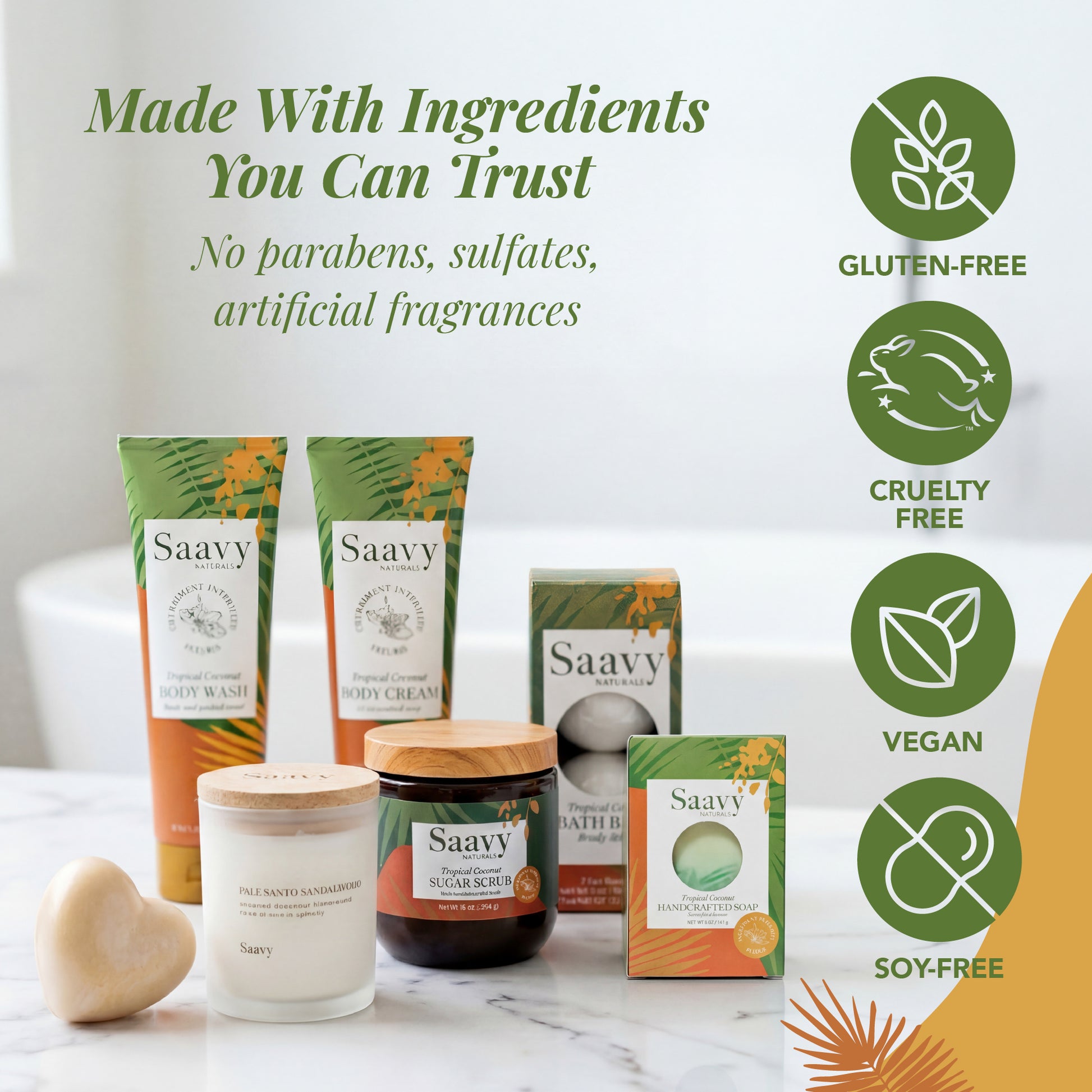 Tropical Coconut Mothers Day Spa Gift Set - view 5