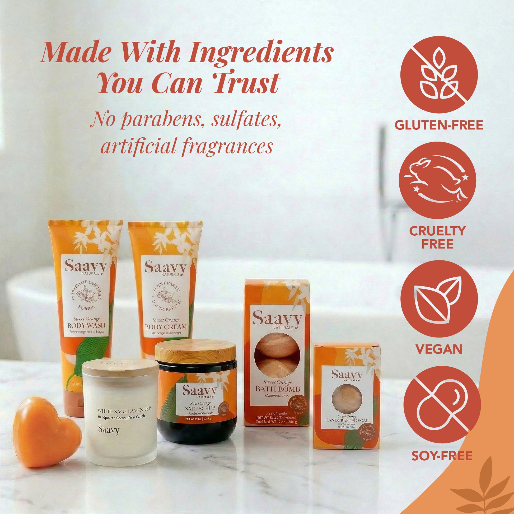 Sweet Orange Spa Gift Set - view 4
