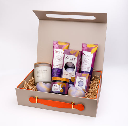 Lavender Chamomile Spa Gift Set