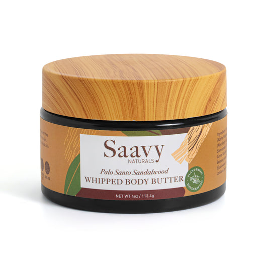 Whipped Body Butter - Palo Santo Sandalwood - 4 OZ