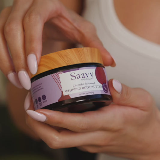 Saavy Naturals Lavender Chamomile Body Care Set