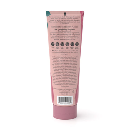 Bulgarian Rose Body Wash - ingredients