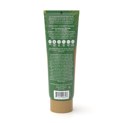 Tropical Coconut Body Wash - ingredients