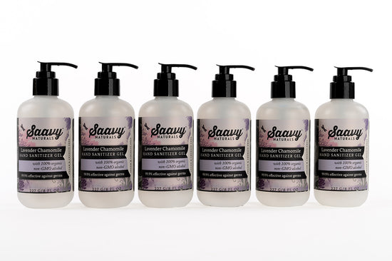 Lavender Chamomile Gel Sanitizer 6-Pack
