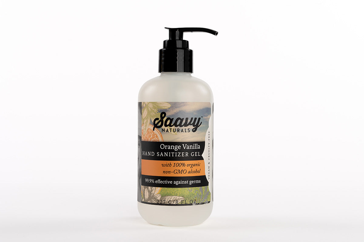 Orange Vanilla Gel Sanitizer